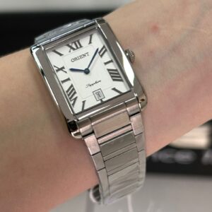 Orient Eternal Safira Quartzo GBSS1058 Branco Prata - Imagem 3