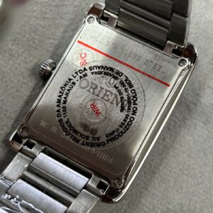 Orient Eternal Safira Quartzo GBSS1058 Branco Prata - Imagem 7