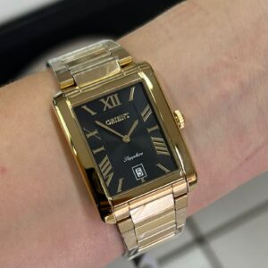 Orient Eternal Safira Quartzo GGSS1021 Preto Dourado - Imagem 5