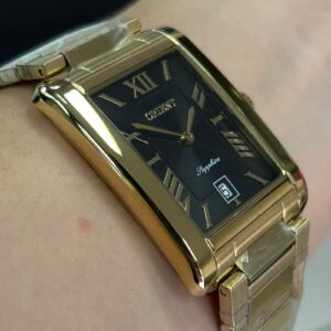 Orient Eternal Safira Quartzo GGSS1021 Preto Dourado - Imagem 3