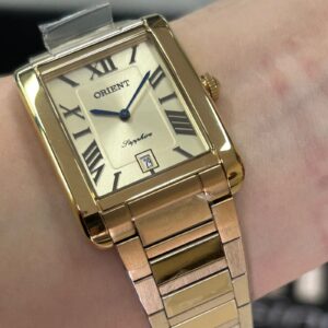 Orient Eternal Safira Quartzo GGSS1021 Champanhe Dourado - Imagem 4