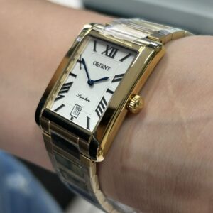 Orient Eternal Safira Quartzo GGSS1021 Branco Dourado - Imagem 2