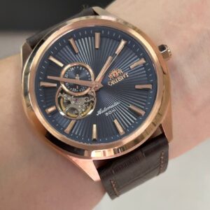 Orient Automático Open Heart NH3RC001 Rose Gold - Imagem 5