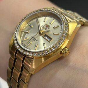 Orient Automatico Feminino NH6GG003 Champanhe  Dourado - Imagem 2