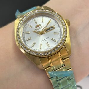 Orient Automatico Feminino NH6GG003 Prata Dourado - Imagem 4