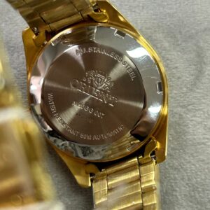 Orient Automatico feminino NH6GG007 Prata Dourado - Imagem 5