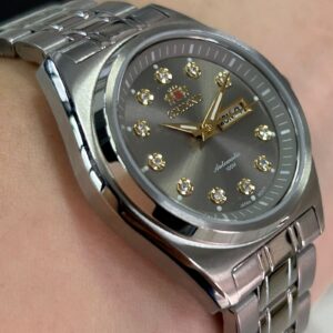 Orient Automático Feminino NH6SS001 Cinza Prata - Imagem 3