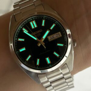 Seiko 5 sports clássico SRPL55B1 Azul Prata - Imagem 6