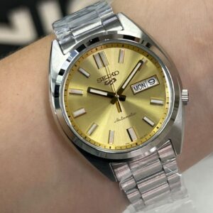 Seiko 5 sports clássico SRPL59B1 Champanhe - Imagem 1