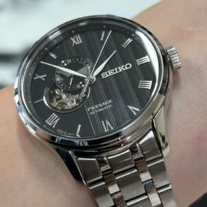 Seiko Presage Japanese Garden SSA377 Preto Prata - Imagem 4