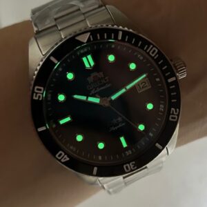 Orient Sport Sea Automatico NH3SS016 Verde Prata - Imagem 8