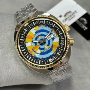Orient Edição Limitada Automatico World Map RAAA0E08Y39B Prata - Imagem 2