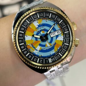 Orient Edição Limitada Automatico World Map RAAA0E08Y39B Prata - Imagem 5