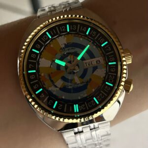 Orient Edição Limitada Automatico World Map RAAA0E08Y39B Prata - Imagem 6