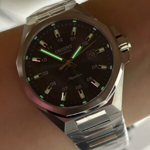 Orient Solartech Masculino Analógico MBSS1516 Prata - Imagem 6