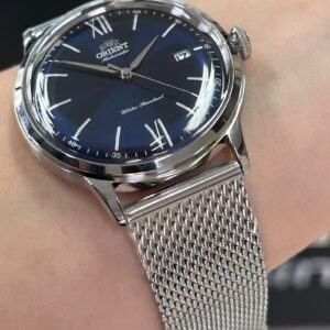 Orient Automático Bambino RA-AC0019L30B Azul Prata - Imagem 6