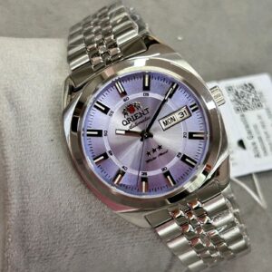 Orient 3 estrelas Automático Heritage YN6SS005 Lilas - Imagem 2