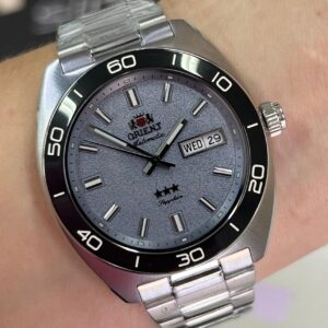 Orient automátcio Elegance YN6SS017 Azul prata - Imagem 6