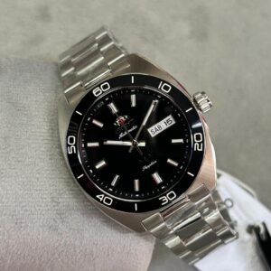 Orient automátcio Elegance YN6SS017 Preto Prata - Imagem 2
