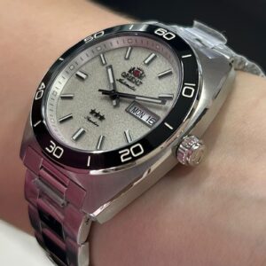 Orient automátcio Elegance YN6SS017 prata - Imagem 4