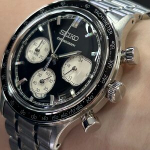 Seiko Cronograph SSB481B1 Preto Prata - Imagem 4