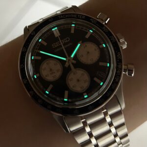 Seiko Cronograph SSB481B1 Preto Prata - Imagem 7