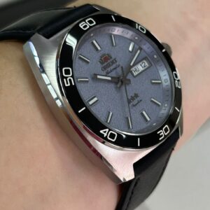 Orient Automático Elelgance YN6SC019 Prata - Imagem 4