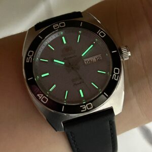 Orient Automático Elelgance YN6SC019 Prata - Imagem 7